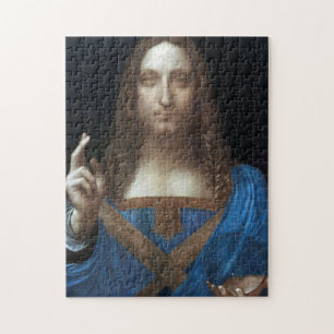 Salvator Mundi, Jezus Christus, Leonardo da Vinci Legpuzzel