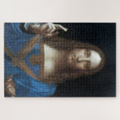 Salvator Mundi, Jezus Christus, Leonardo da Vinci Legpuzzel (Horizontaal)