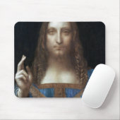Salvator Mundi, Jezus Christus, Leonardo da Vinci Muismat (Met muis)