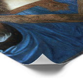 Salvator Mundi, Jezus Christus, Leonardo da Vinci Poster (Hoek)