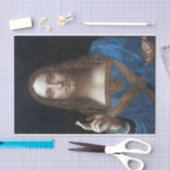 Salvator Mundi, Jezus Christus, Leonardo da Vinci Tissuepapier (Craft)