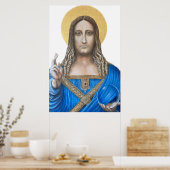 Salvator Mundi  Poster (Keuken)