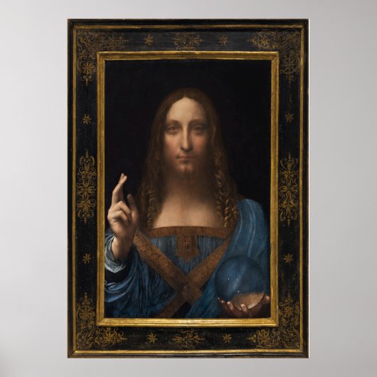 SALVATOR MUNDI POSTER (Voorkant)