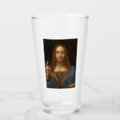 Salvator Mundi (Savior of the World) (da Vinci) Glas (Voorkant)