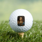 Salvator Mundi (Savior of the World) (da Vinci) Golfballen (Insitu Shirt)