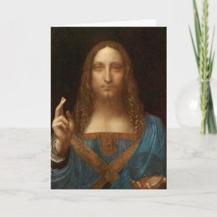 Salvator Mundi (Savior of the World) (da Vinci) Kaart