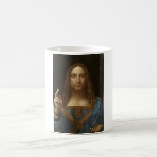 Salvator Mundi (Savior of the World) (da Vinci) Koffiemok (Center)