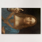 Salvator Mundi (Savior of the World) (da Vinci) Legpuzzel (Horizontaal)