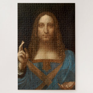Salvator Mundi (Savior of the World) (da Vinci) Legpuzzel