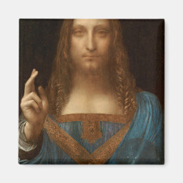 Salvator Mundi (Savior of the World) (da Vinci) Magneet