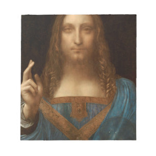 Salvator Mundi (Savior of the World) (da Vinci) Notitieblok