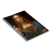 Salvator Mundi (Savior of the World) (da Vinci) Notitieboek (Rechterzijde)