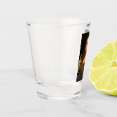 Salvator Mundi (Savior of the World) (da Vinci) Shot Glas (Links)