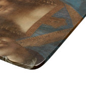 Salvator Mundi (Savior of the World) (da Vinci) Snijplank (Hoek)