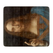 Salvator Mundi (Savior of the World) (da Vinci) Snijplank (Voorkant)