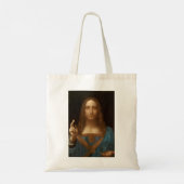 Salvator Mundi (Savior of the World) (da Vinci) Tote Bag (Achterkant)