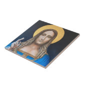 Salvator Mundi Tegeltje (Zijkant)
