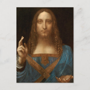 Salvator Mundi (van Leonardo da Vinci) Briefkaart