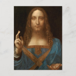 Salvator Mundi (van Leonardo da Vinci) Briefkaart