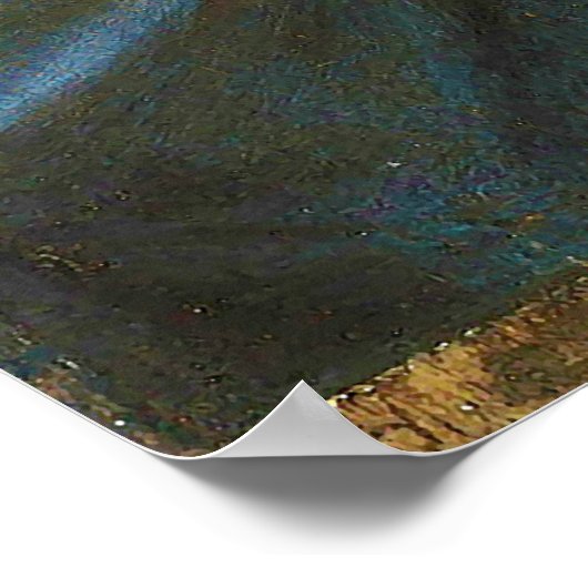 Salvator Mundi van Leonardo da Vinci (c1500) Poster (Hoek)