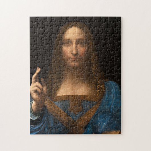Salvator Mundi van Leonardo da Vinci Legpuzzel (Verticaal)