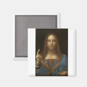 Salvator Mundi van Leonardo da Vinci Magneet (Voorkant / Achterkant)
