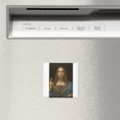 Salvator Mundi van Leonardo da Vinci Magneet (Insitu (Vaatwasser))