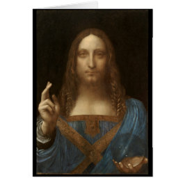 Salvator Mundi van Leonardo da Vinci ongeveer 1500