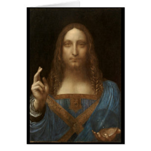 Salvator Mundi van Leonardo da Vinci ongeveer 1500