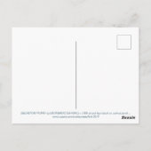 Salvator Mundi van Leonardo da Vinci ongeveer 1500 Briefkaart (Achterkant)