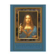 Salvator Mundi van Leonardo da Vinci ongeveer 1500