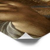 Salvator Mundi van Leonardo da Vinci Perfect Poster (Hoek)