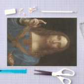 Salvator Mundi van Leonardo da Vinci Tissuepapier (Craft)