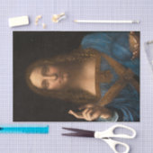 Salvator Mundi van Leonardo da Vinci Tissuepapier (Craft)