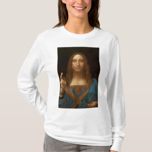 Salvator Mundi (Verlosser van de Wereld) (da Vinci T-shirt