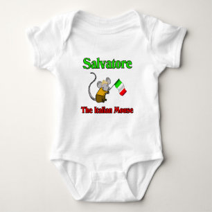 Salvatore de Italiaanse muis Romper