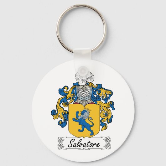 Salvatore Family Crest Sleutelhanger (Voorkant)