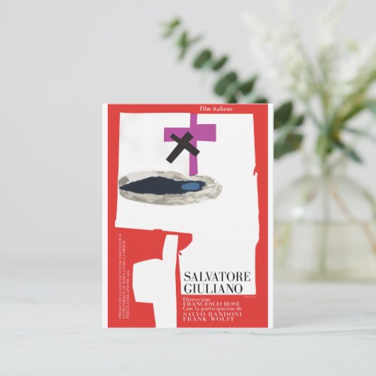 Salvatore Giuliano Briefkaart (Staand voorkant)