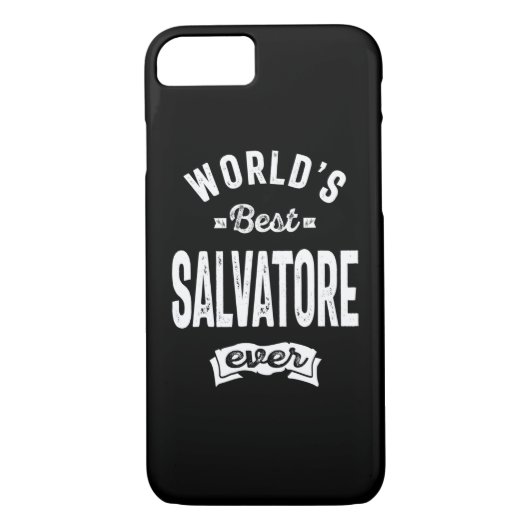 Salvatore Persoonlijke naam Birthday Case-Mate iPhone Case (Achterkant)