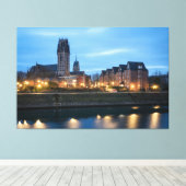 Salvatorkirche Duisburg Canvas Afdruk (Insitu (Houten vloer))