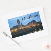 Salvatorkirche Duisburg Rechthoekige Sticker (Envelop)