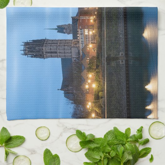 Salvatorkirche Duisburg Theedoek (Gevouwen)