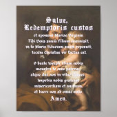 Salve Redemptoris Custom Print (Voorkant)
