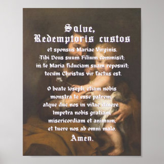 Salve Redemptoris Custom Print