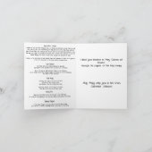 Salve Regina - Ik heb voor je gebeden Kaart (Binnen)