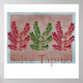 Salve Tapuio Leaf Poster (Voorkant)