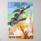 Salyut 1981 poster (Voorkant)
