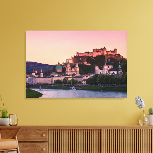Salzburg 001A Canvas Afdruk (Insitu (Woonkamer))