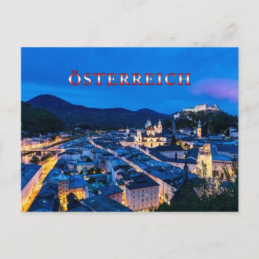 Salzburg 001N Briefkaart (Voorkant)