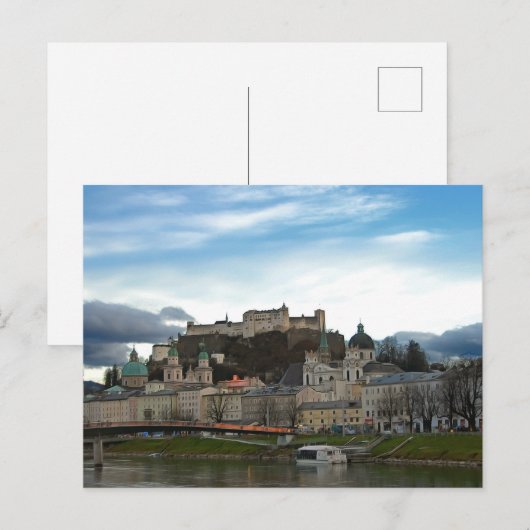 Salzburg #28 briefkaart (Voorkant / Achterkant)